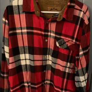 Mens flannel shirt like new
